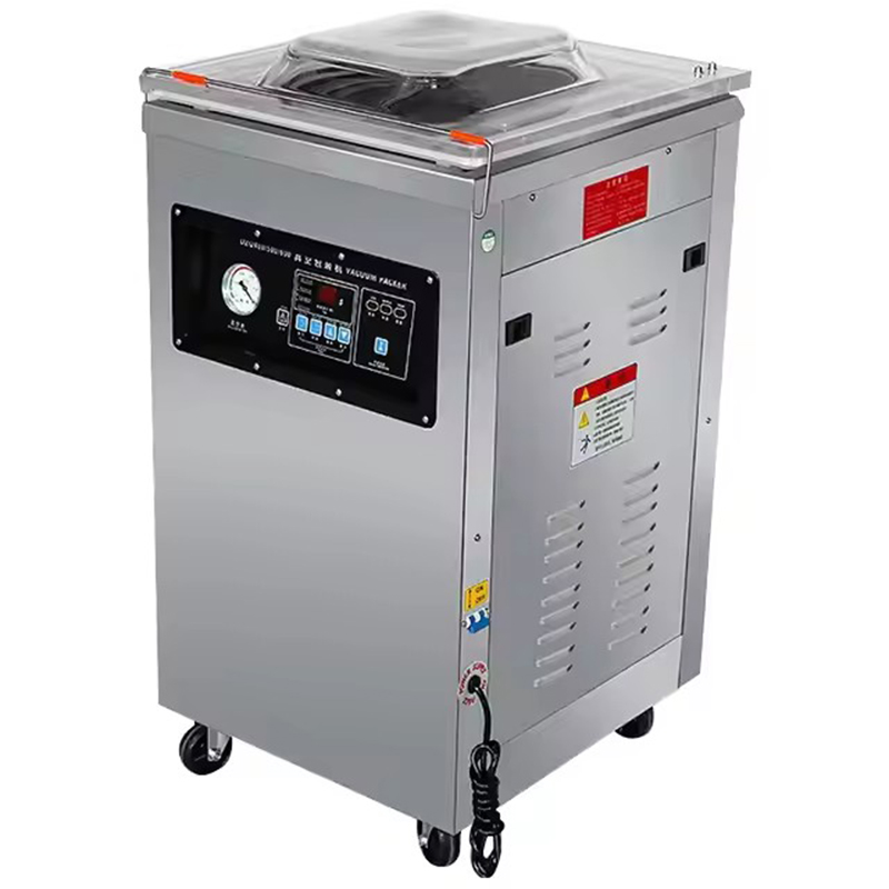 DZ400/2D Model Single Chamber Vacuum Sealer Commercial Vacuum Packaging Machine With Wheels