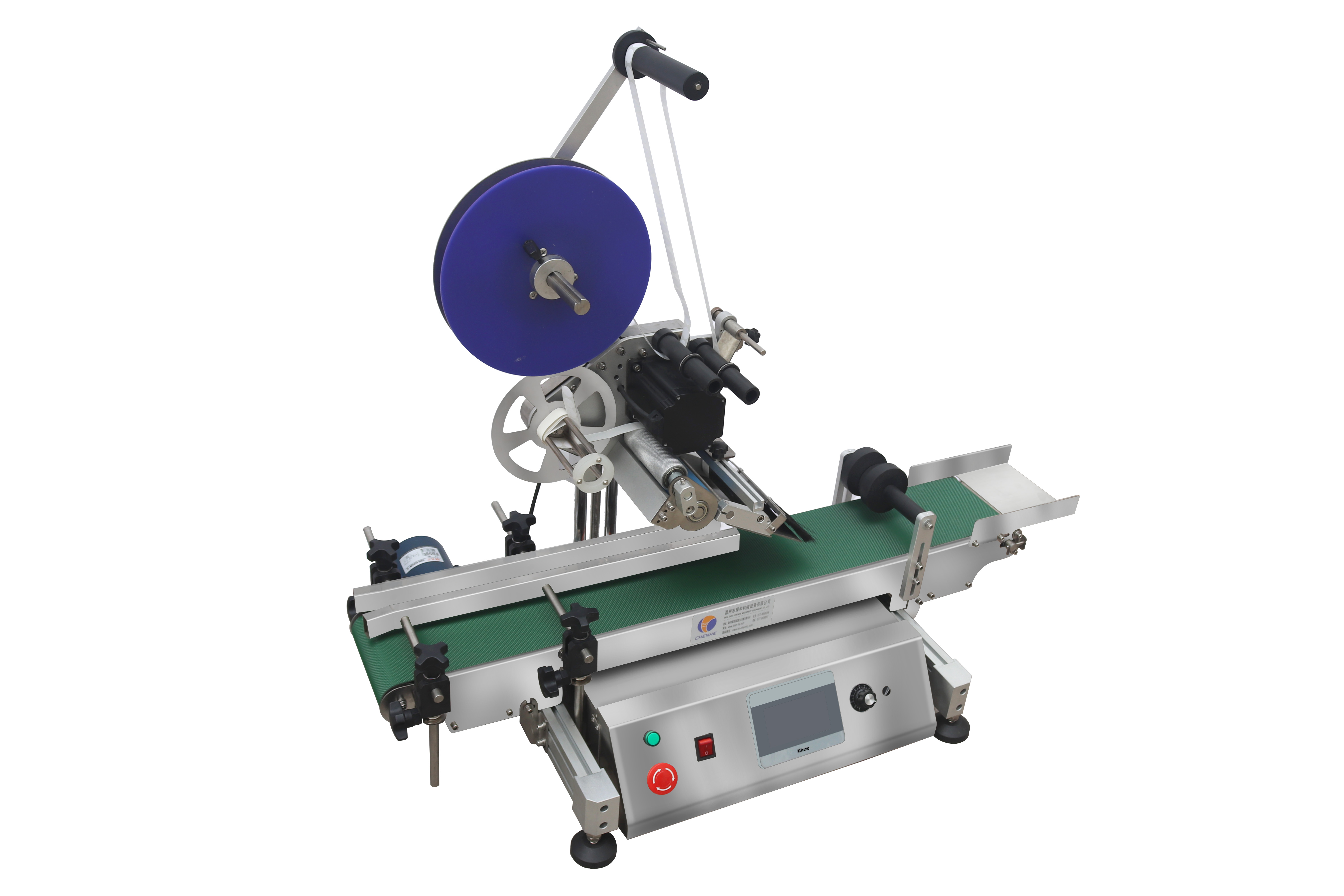 CH-120T Fully Automatic Tabletop Flat Labeling